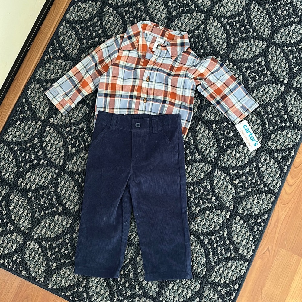 Carter’s fall set, brand new, tags still attached